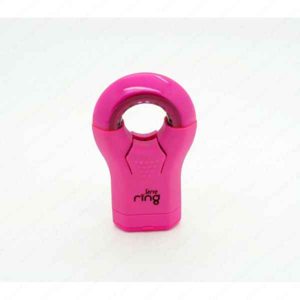 Serve Spinner Ring Sharpener And Eraser | Pink