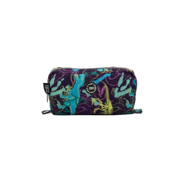 CUBS Dinos Pencil Case | Purple Blue