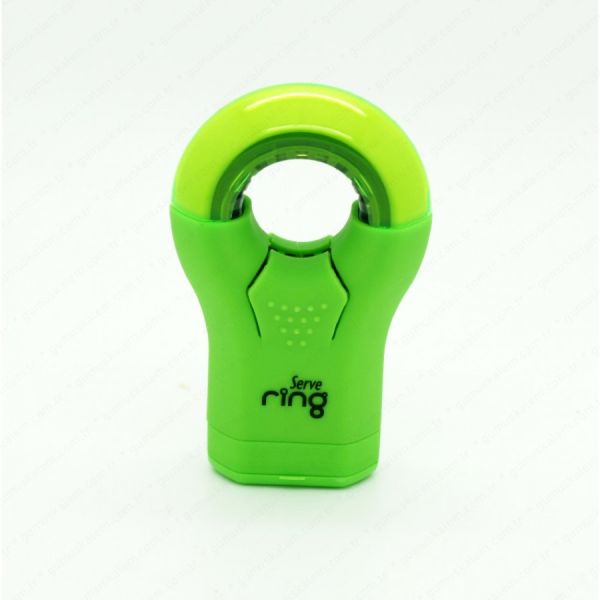 Serve Spinner Ring Sharpener And Eraser | Light Green