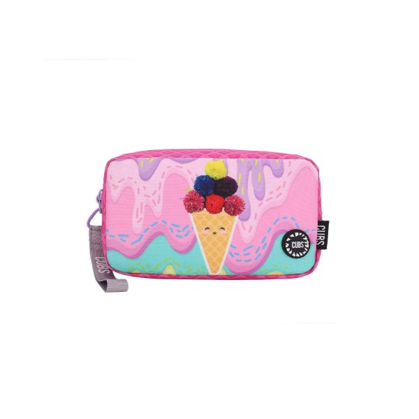 Ice Cream Pencil Case | Pink