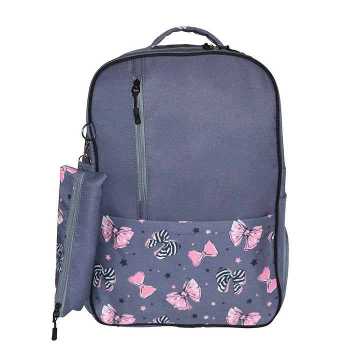 School backpack model 21 Bow gray