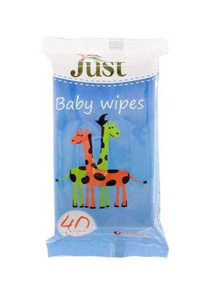 Just Giraffe Wipes - 40 Pcs