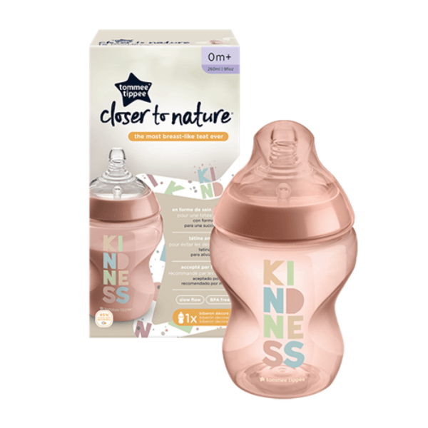 Nature Feeding Bottle 260Ml Pink