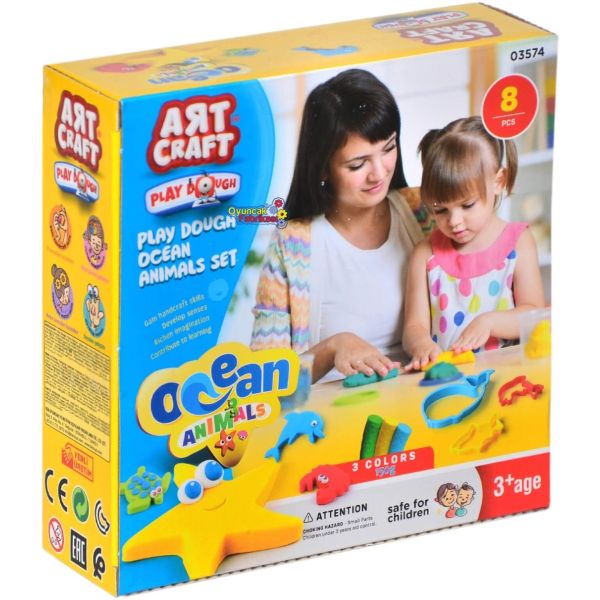 Dede Ocean Animals Play Dough Set - 150 G