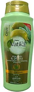 Vatika Shampoo Nourish Protect Olive  - 600 Ml