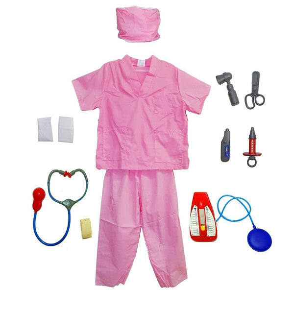 Nurse Girly Costume with Accessories