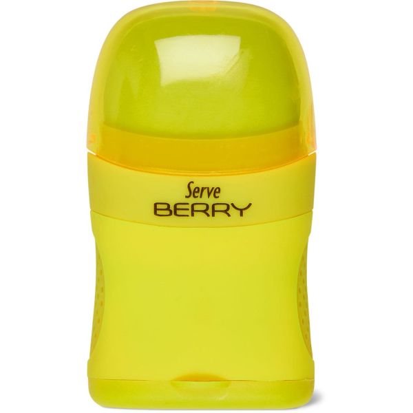 Serve Berry Eraser Sharpener | Yellow