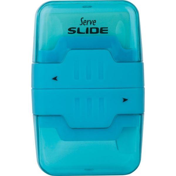 Serve 2 In 1 Eraser And Sharpener | Blue