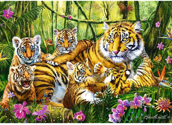 Tiger Family Puzzle