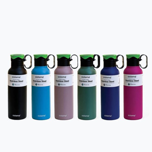 Stainless Steel Bottle 600 Ml | Multicolor