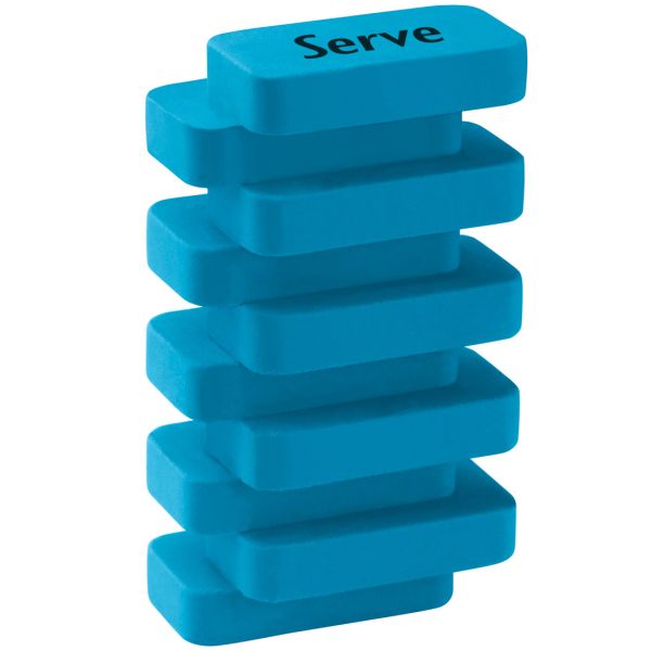 Serve Steps Eraser | Blue