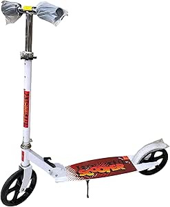 Printed Scooter For Youth | White