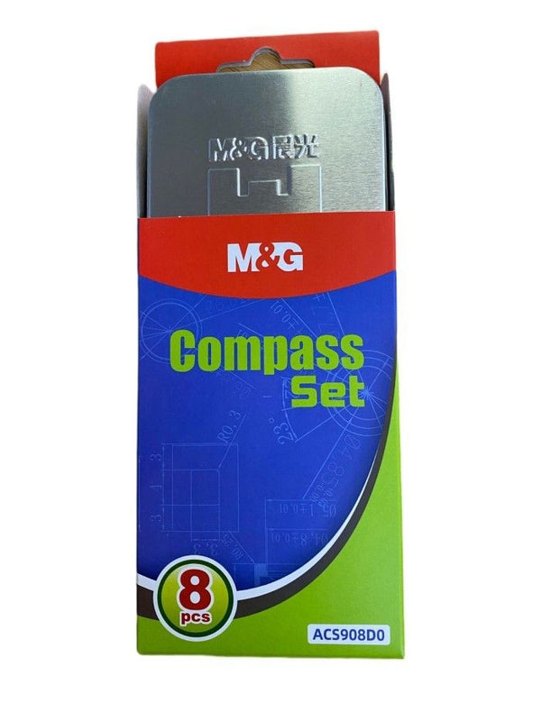 M&G Chenguang Compass Set 8Pcs With Box 8Pcs