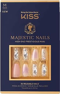 Kiss Majestic Nails- In A Crown / 5489