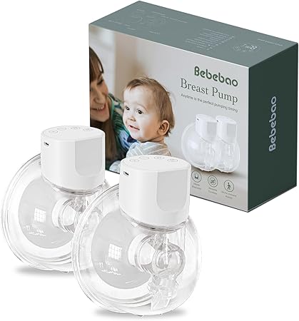 Bebebao Electric Breast Pump - Portable Breast Pump with 3 Modes & 9 Levels