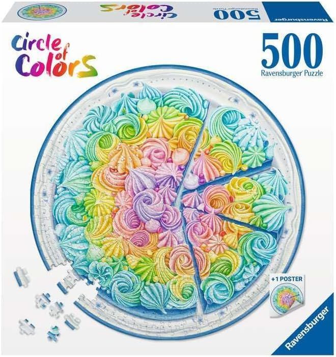 Ravensburger Rainbow Cake Puzzle - 500 Pcs