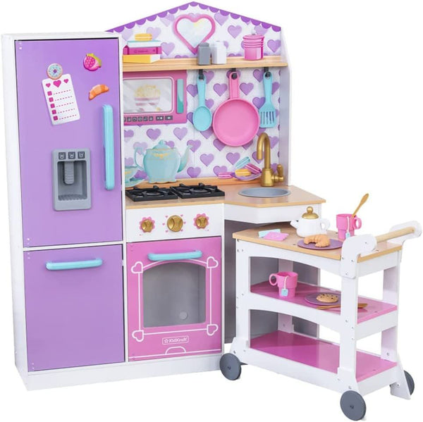 Kidkraft Sweet Snack Time Cart And Play Kitchen