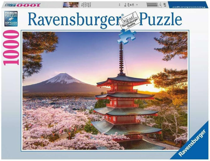 Ravensburger Mount Fuji Cherry Blossom View Puzzle 1000 Pcs