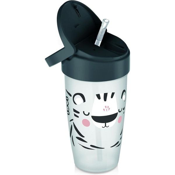 Straw Cup 350Ml | Black