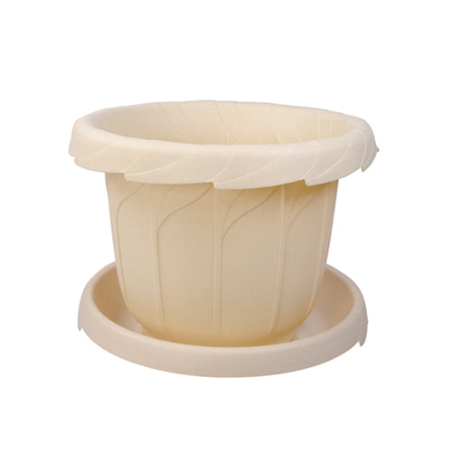 Romanian Plant Pot 30cm Beige