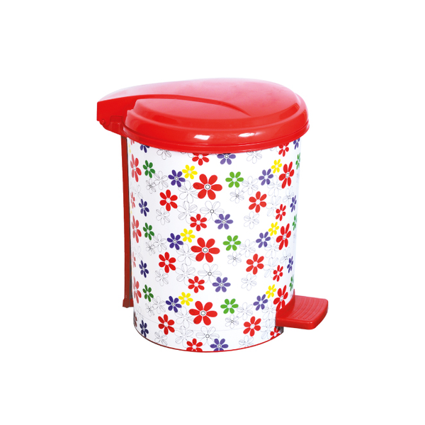 Trash bin 5L  Decor Red And Multi-colors Accesso