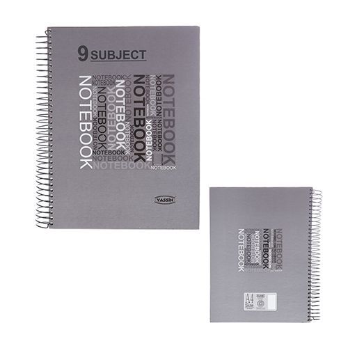 <p>

The Yassin 9 Subject Notebook is perfect for any student or office-worker looking for a reliable, high-quality notebook. It is made in Egypt from premium materials, so it is both durable and stylish. It has 9 subject dividers, making it easy to keep your notes organized and accessible. The smooth paper is great for writing on, and the hardcover ensures that your notes will stay protected. The notebook also comes with a bookmark ribbon, so you can easily find the page you need. With the Yassin 9 Subject