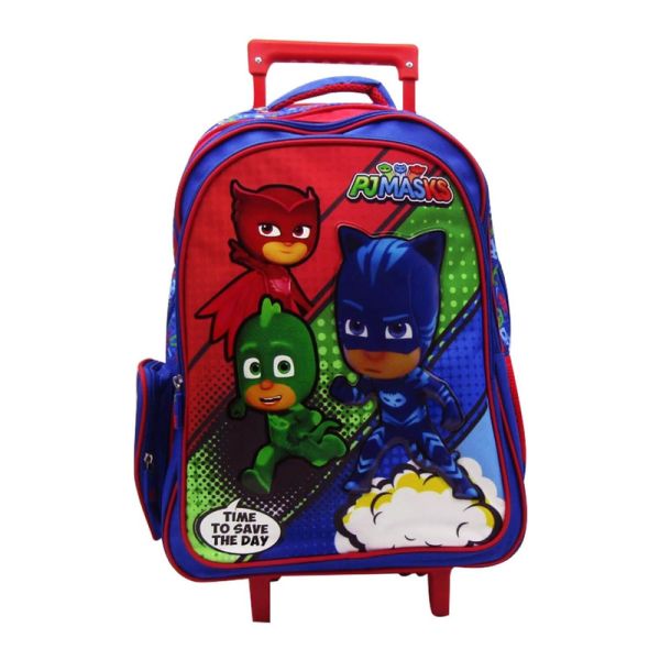 Trolley Bag Pj Masks 18 Inch | Blue Red