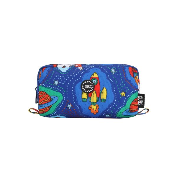 CUBS Rocket Pencil Case | Blue