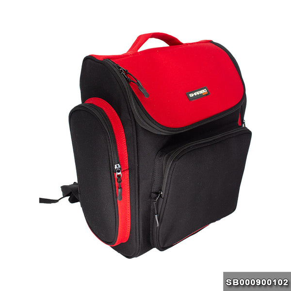 School backpack model 9 red