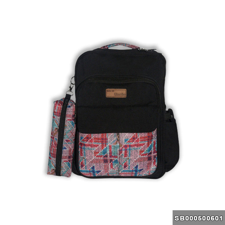 School backpack model 5 black