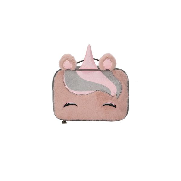 Cubs Unicorn Lunchbag | Pink Grey