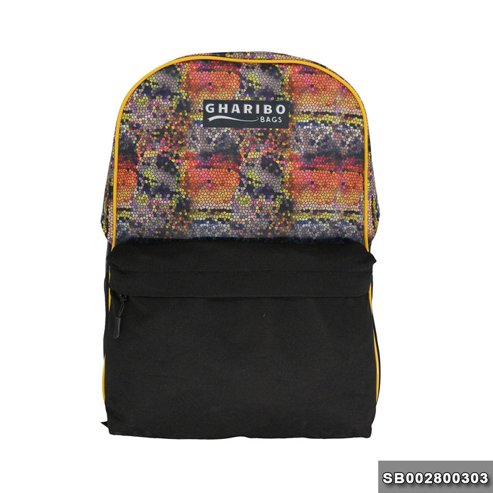 Sport backpack model 28 Mosaic orange