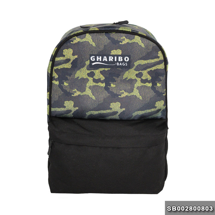 Sport backpack model 28 camouflag brown