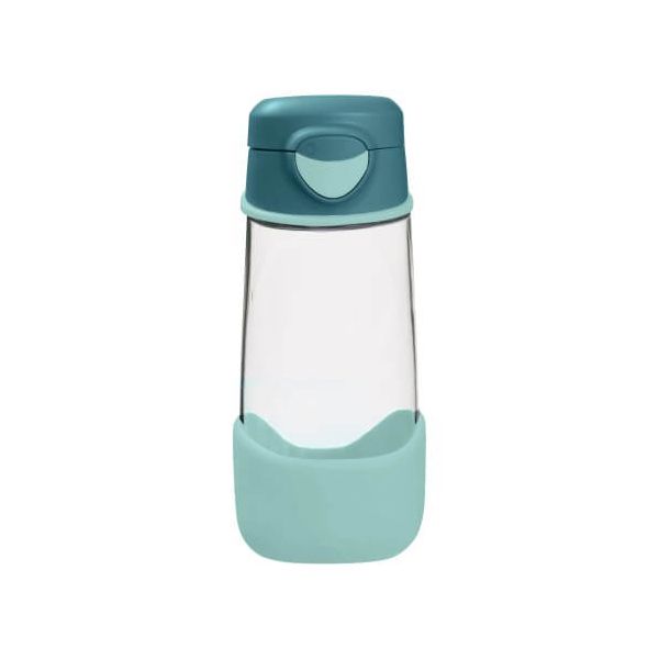 B.Box Sport Spout 450Ml Bottle - Emerald Forest