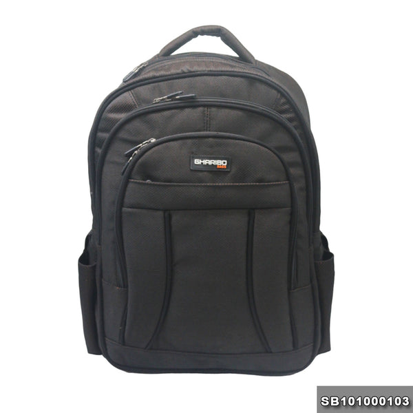 School backpack model19-2024 Size18 Marl brown