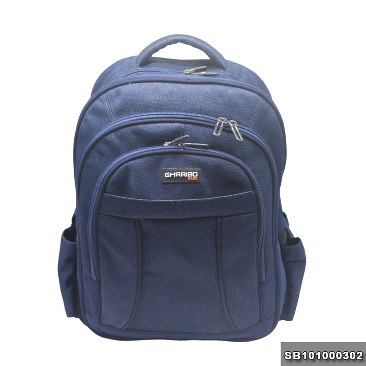 School backpack model19-2024 Size18 Solid navy