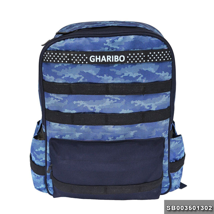 Sport backpack with one hand model 35 Size 18 Army Camouflage blue