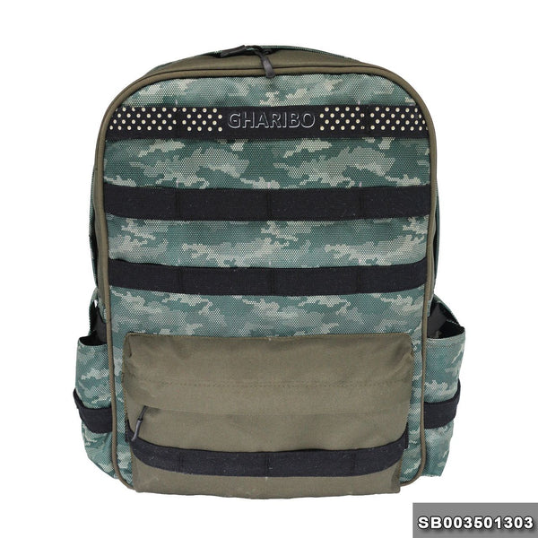 Sport backpack with one hand model 35 Size 18 Army Camouflage green