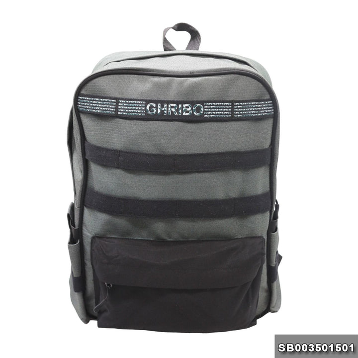 Sport backpack with one hand model 35 Size 18 Solid gray