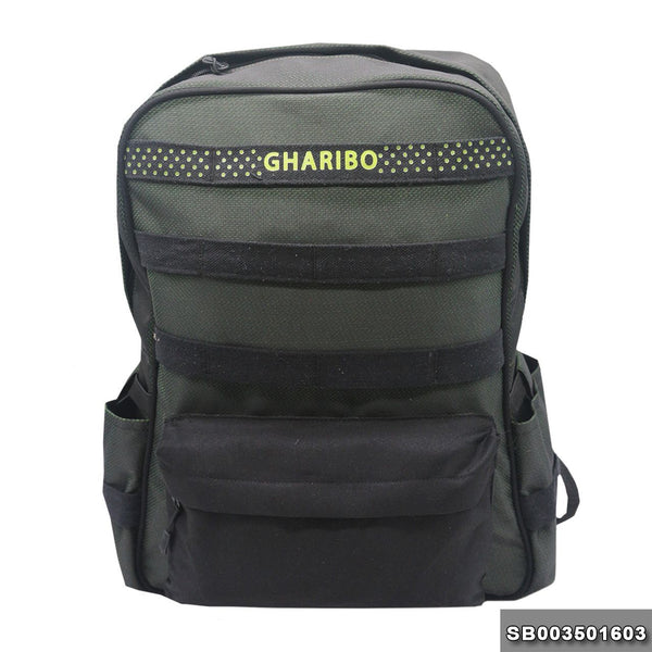 Sport backpack with one hand model 35 Size 18 Marl green