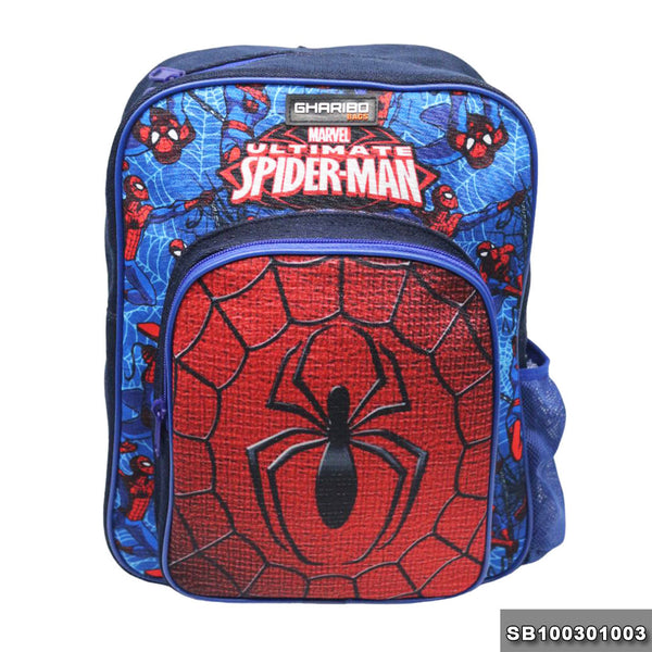 School backpack Size 13 SpiderMan model 3-24 navy