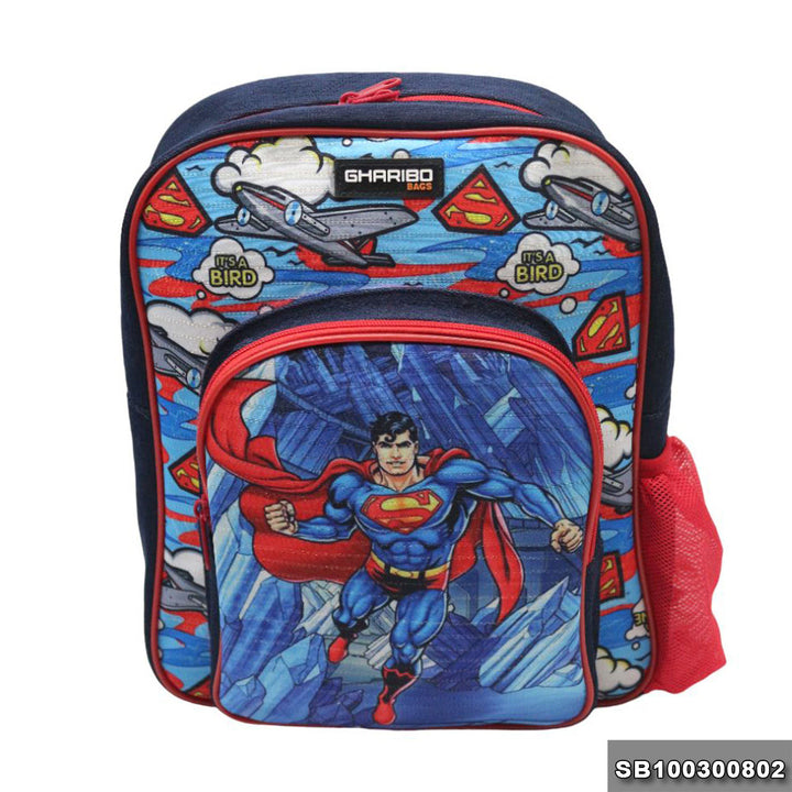 School backpack Size 13 SuperMan model 3-24 navy