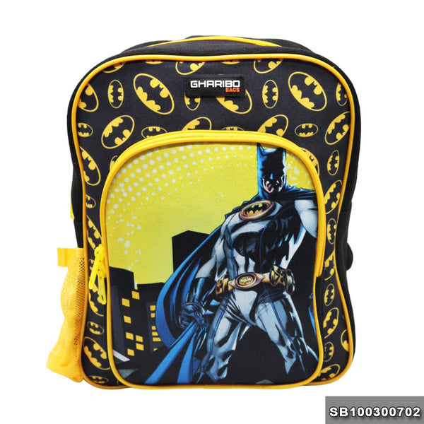 School backpack Size 13 BatMan model 3-24 black