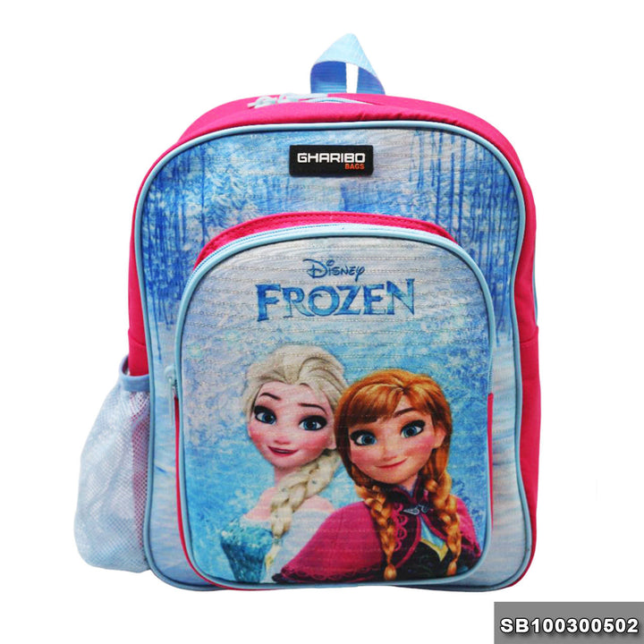 School backpack Size 13 Frozen model 3-24 pink