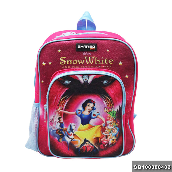 School backpack Size 13 SnowWhite model 3-24 pink