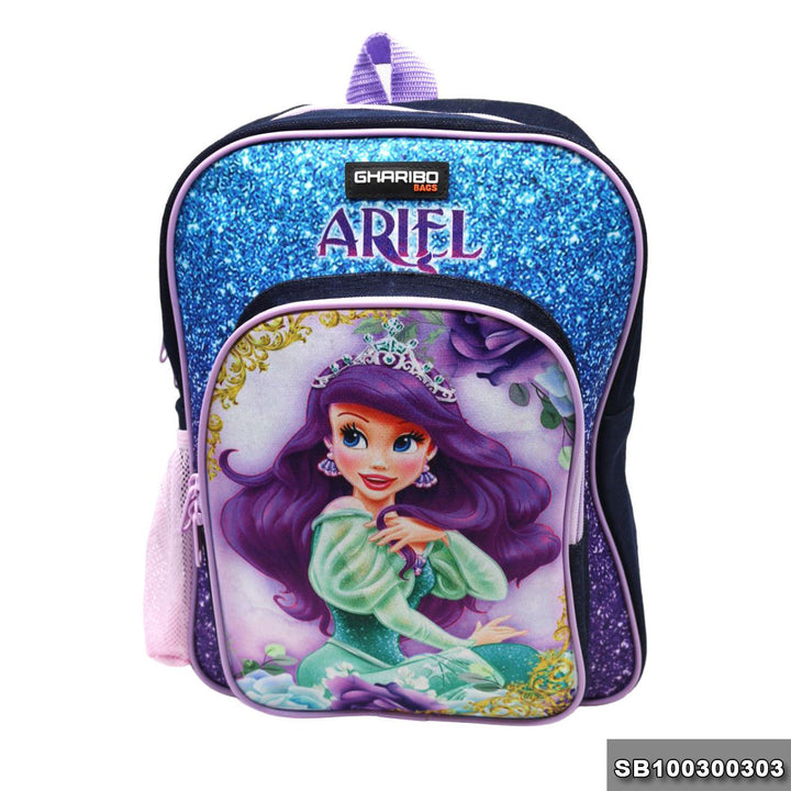 School backpack Size 13 Little Mermaid model 3-24 navy