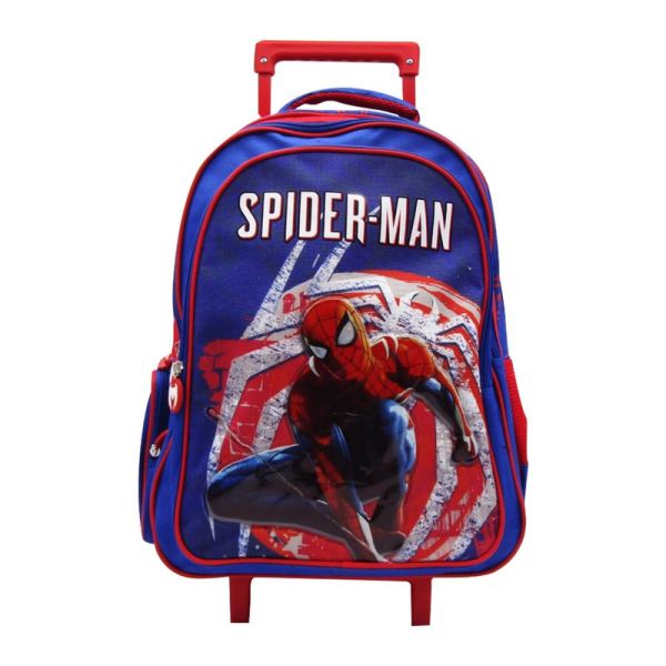 Spiderman 16 Inch Trolley Bag | Blue