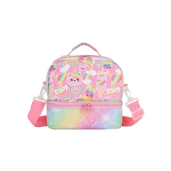 Cubs Rainbow Cat Lunch Bag | Pink