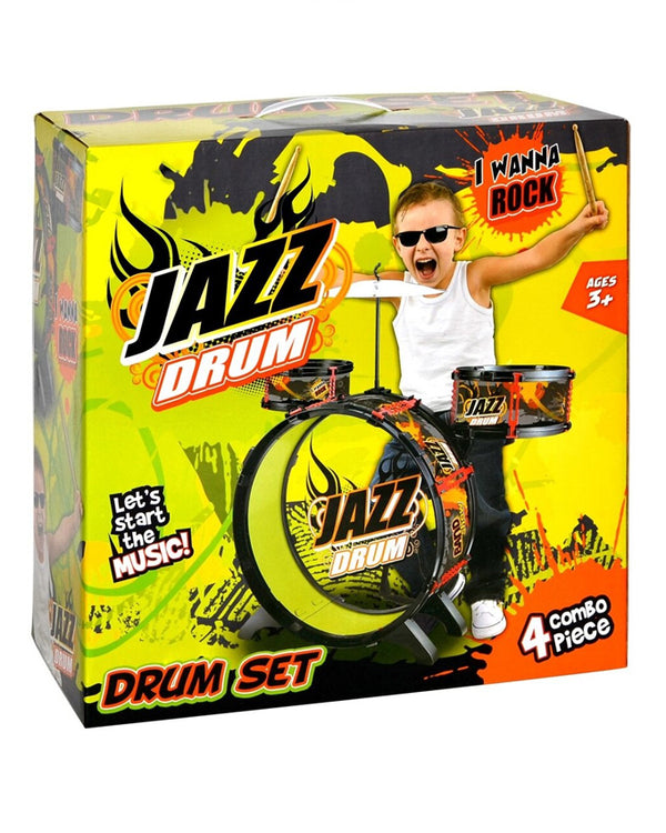 Jazz Drum Set With 04 Combo Pieces