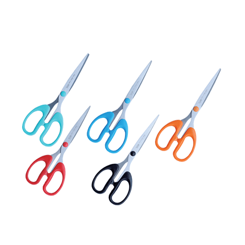 <p> 

Scissors M&G No.91435 is a high-quality, heavy-duty pair of scissors that are perfect for any office or student's needs. Made in China, these scissors are made from a durable stainless steel material that will last for years. Their sharp, serrated blades make them the perfect tool for cutting paper, fabric, and other materials. They also feature an ergonomic handle that is comfortable to hold and makes cutting a breeze. The scissors also come with a safety latch that prevents them from accidentally op